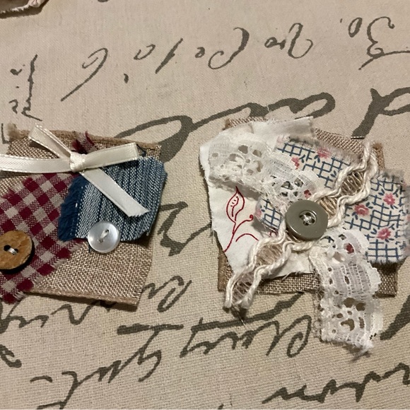 2 Clusters / Slow Stitch  Snippets / Junk Journal Ephemera - Picture 6 of 8